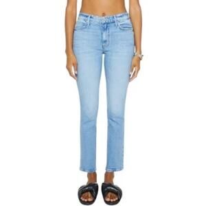 Mother Superior The Rascal Hover Sow Surreal Women's Size 24 Blue Straight Leg